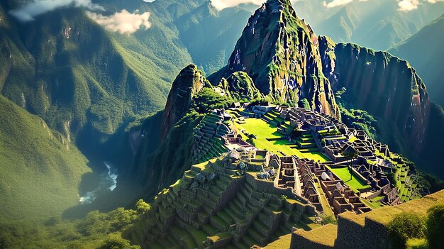 Photo peru and machu picchu