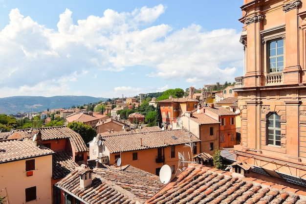 Perugia Italy View of Perugia skyline