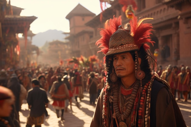 Peruvian culture in Cusco