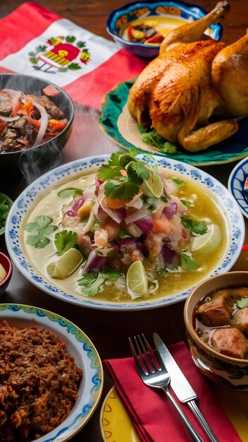 Photo peruvian food