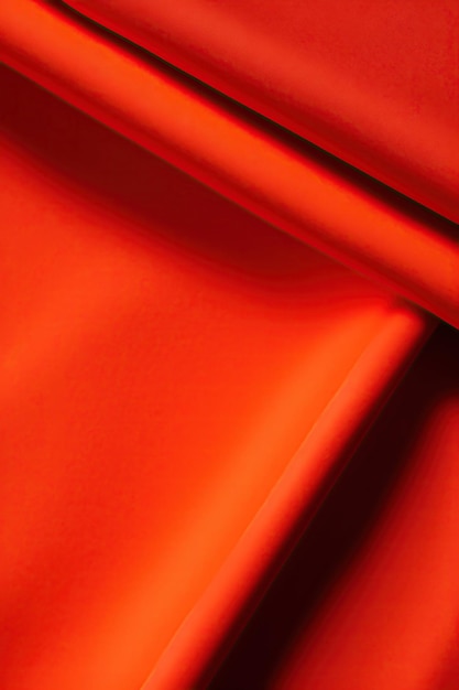 Perzikachtige oranje tint stof textieltextuur van kleur van het jaar 2019 genaamd Living Coral