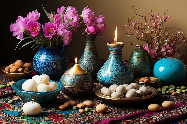 Perzisch Nieuwjaar Nowruz Mubarak