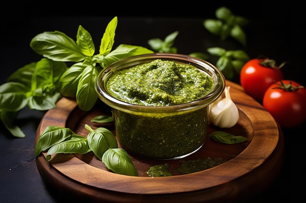 Photo pesto dinner recipe