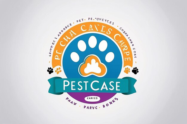 Photo pet care services logo