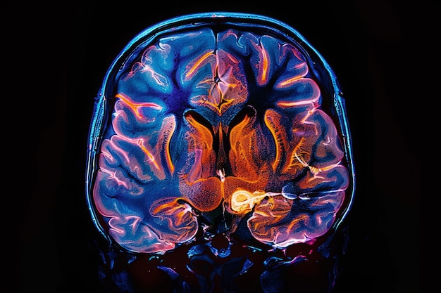 Фото Кт-сканирование человеческого мозга