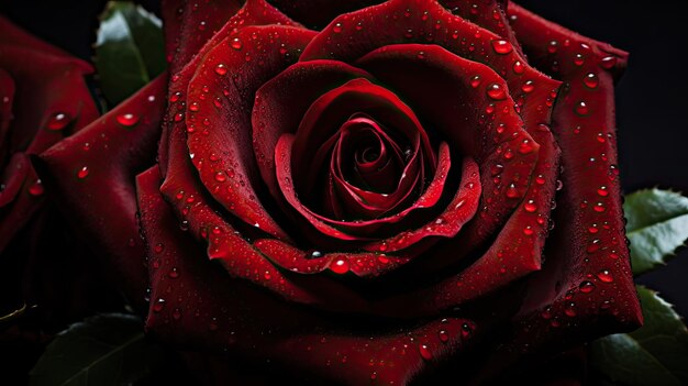 Petals dark roses