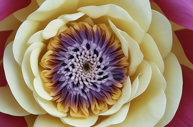 写真 花びらが開く