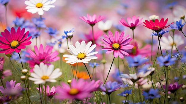 Petals wild flowers summer