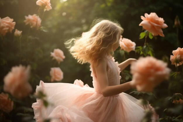 Лепестки на ветру Причудливая роза Танцующая роза фото