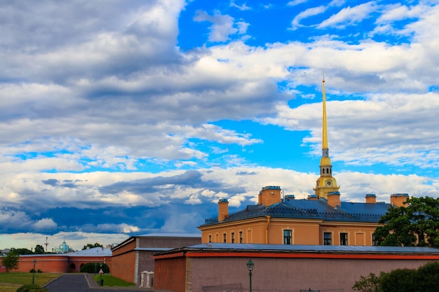 Peter and Paul fortress in St Petersburg Russia