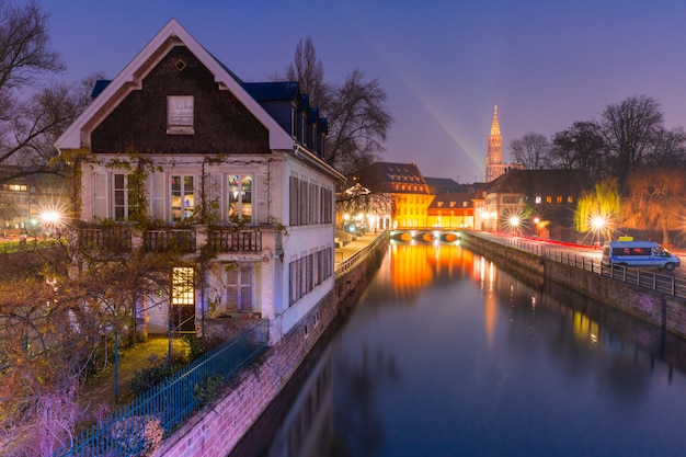 Petite France in the morning, Strasbourg, Alsace