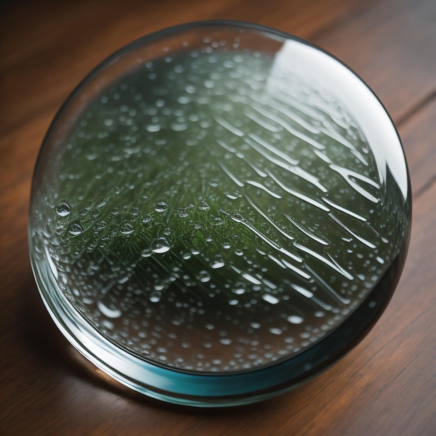 Photo petri dish isolated