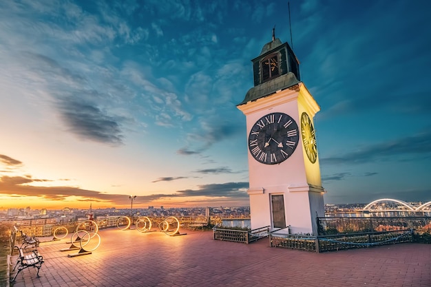 Petrovaradin Fortress and its timeless clock tower stand as a testament to Serbian history inviting tourists to explore