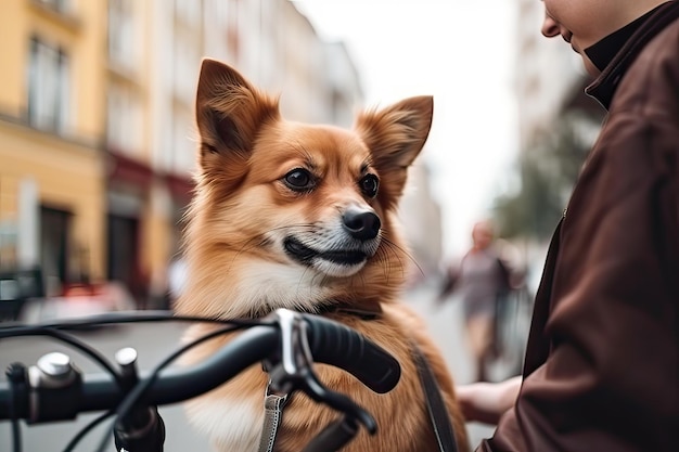 Pets on the go in public transit generative AI