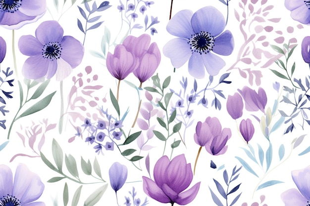 Petunia Passion Floral Pattern Collection Garden Gaze Seamless Flower Backdrops