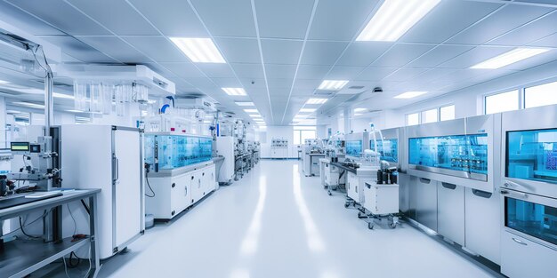 Pharmaceutical production laboratories