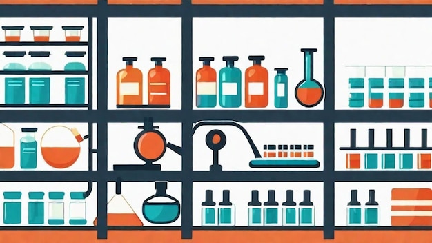 薬学研究室の作業