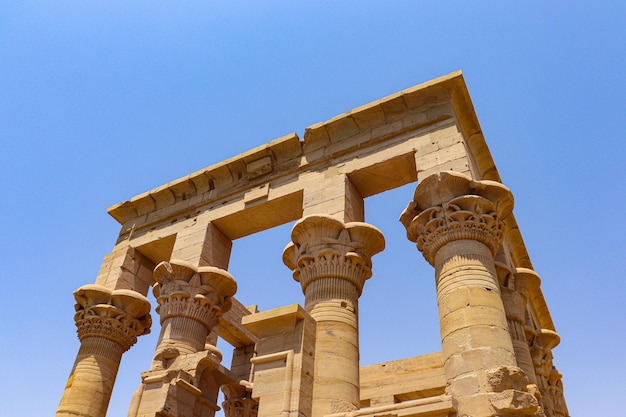 Philae-tempel op het eiland Agilika in Aswan