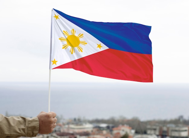 Photo philippine flag  outdoors