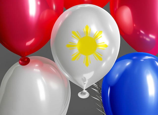 필리핀 국기 배경 세계 아시아 국가의 상징