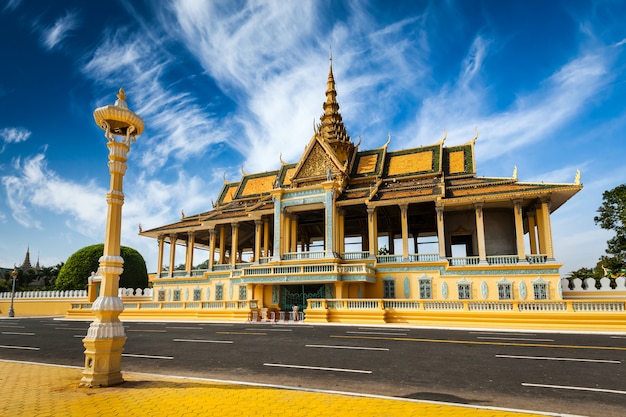 Phnom Penh Royal Palace-complex