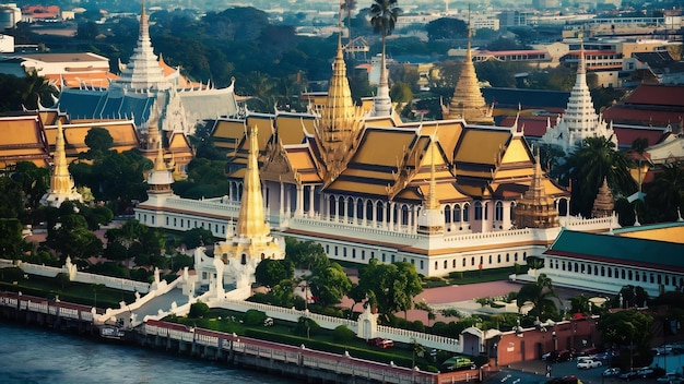 Phnom penh royal palace complex