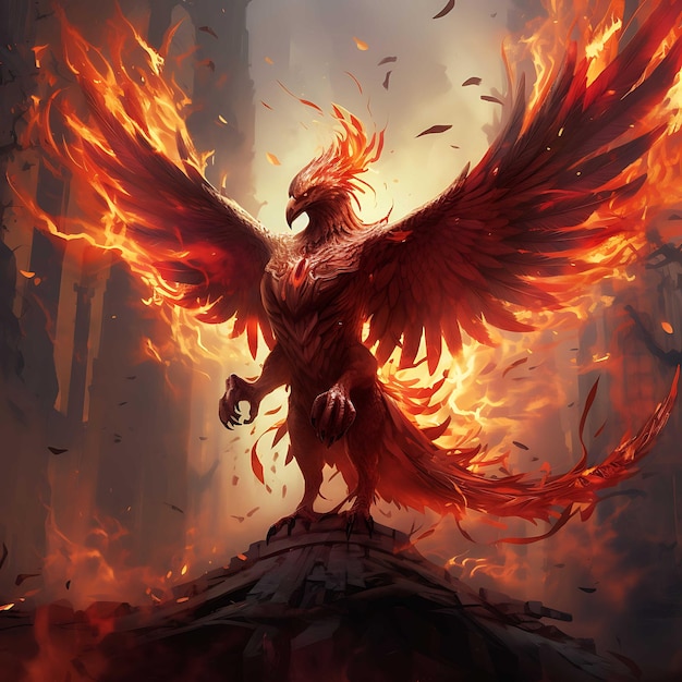 Phoenix in Flames