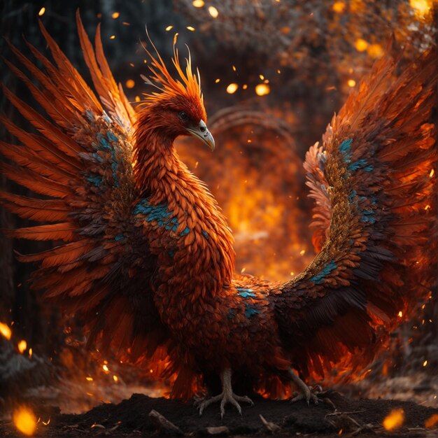 A phoenix rising from the ashes trail cam footage