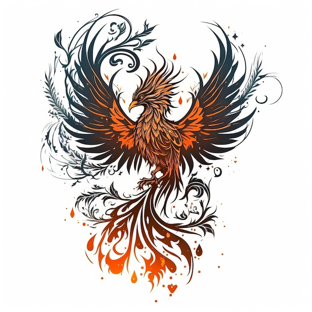 Phoenix Rising A Stunning Tattoo Design Inspired by the Mythical Bird of Rebirth