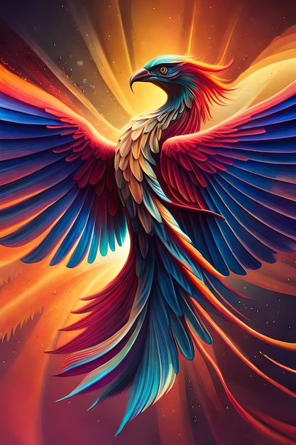 Phoenix vogel wallpapers en afbeeldingen van de feniks vogel wallpapers