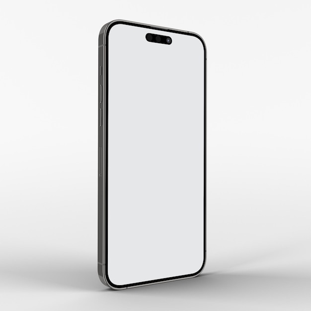Phone 14 Pro 左側の白い背景