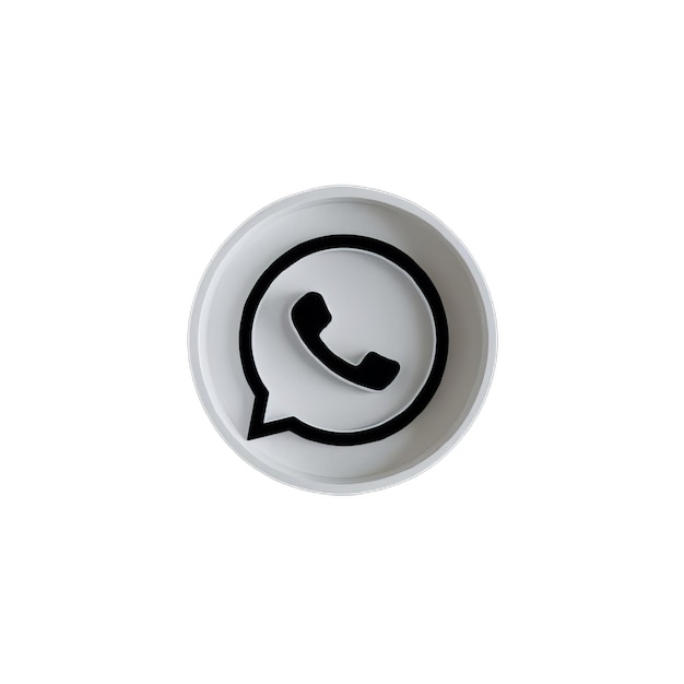 Photo phone call icon symbol