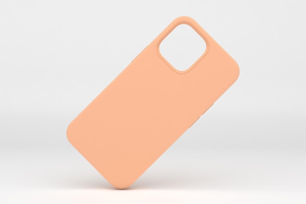 Phone Case Back Side Background in White Background