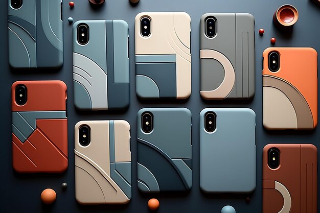 Phone cases collection in various styles colors and materials to match your personality unique style