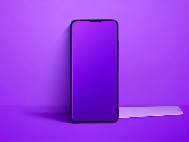 Phone mockup photography