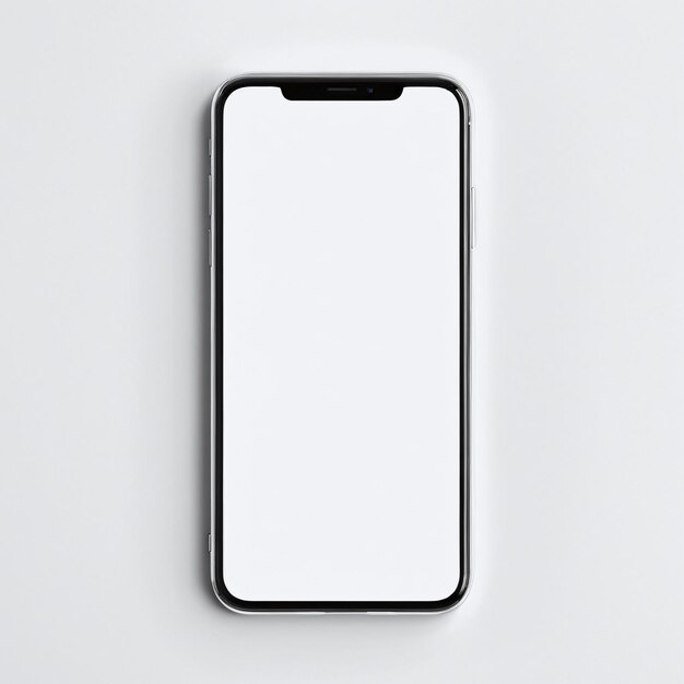 Foto modello di mockup del telefono