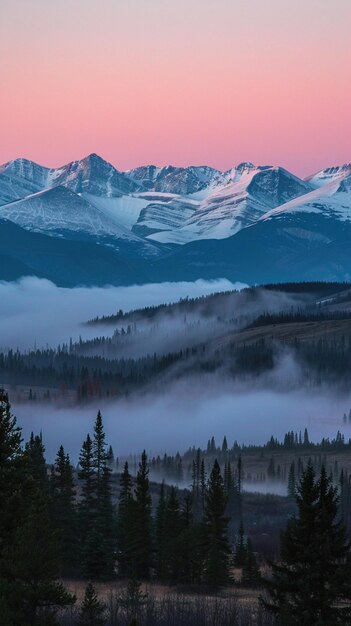 phone wallpaper sunset warm tones in mountains