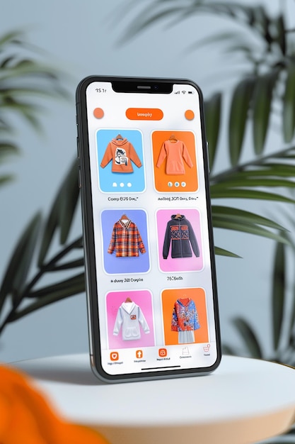 a phone with a screen that says  t - shirts  on it