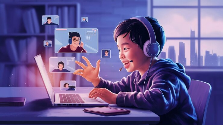 Photo 在課堂上打電話