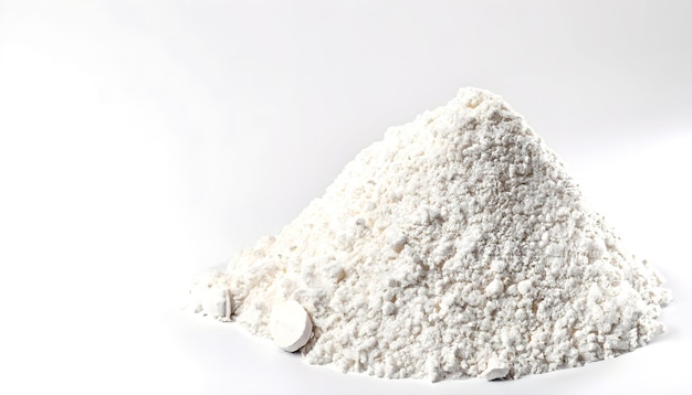 Phosphate on white background