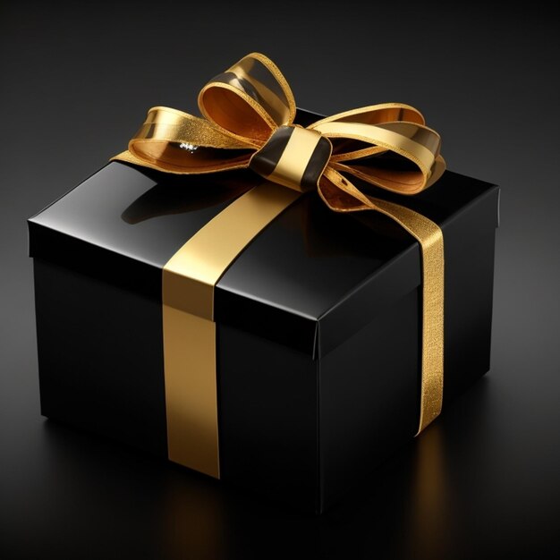 Photo photo 3d rendering gift box ideas for festivalsblack friday