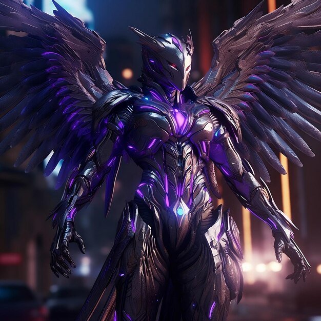 A photo of 8k ultra realistic archangel