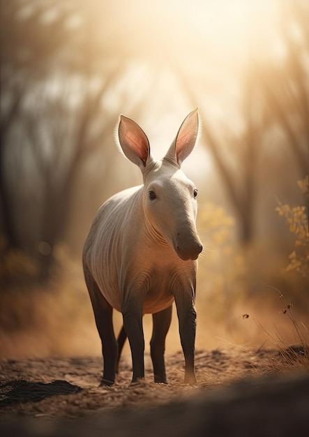 Photo of an aardvark in its natural habitat 1