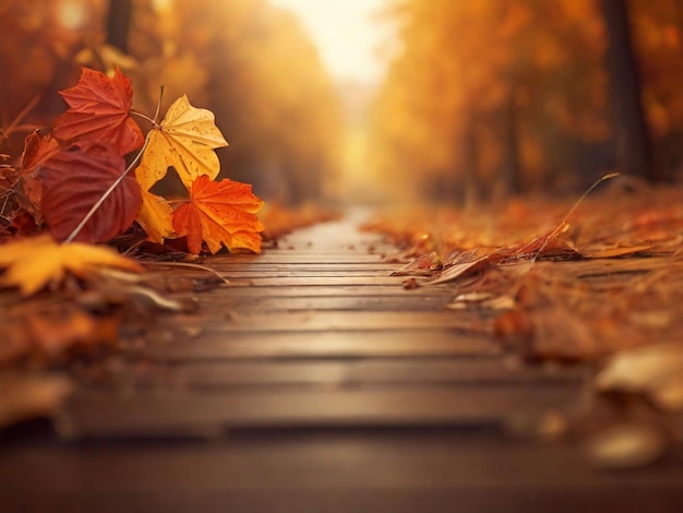 Photo photo abstract autumn background