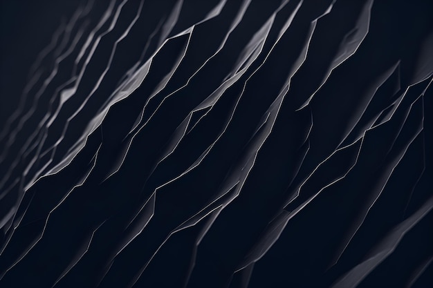 Photo of abstract black and white wavy lines creating a mesmerizing visual effect