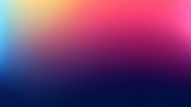 Photo abstract colorful gradient background design