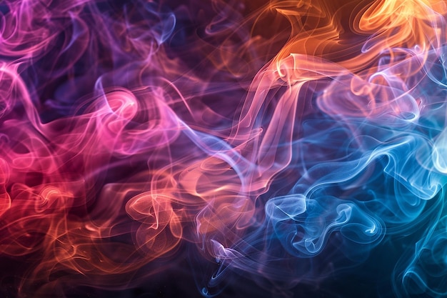 Photo of Abstract Colorful Smoke