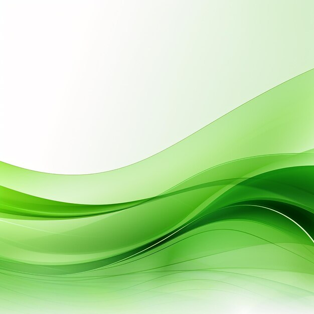 Photo photo of abstract green wave background design