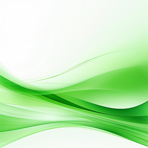 Photo photo of abstract green wave background design