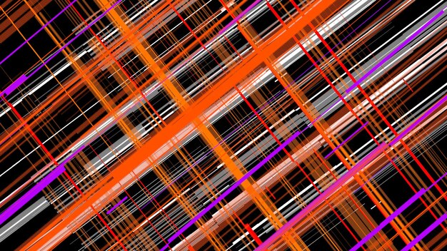 Photo abstract lighting cityscape noise glitch error